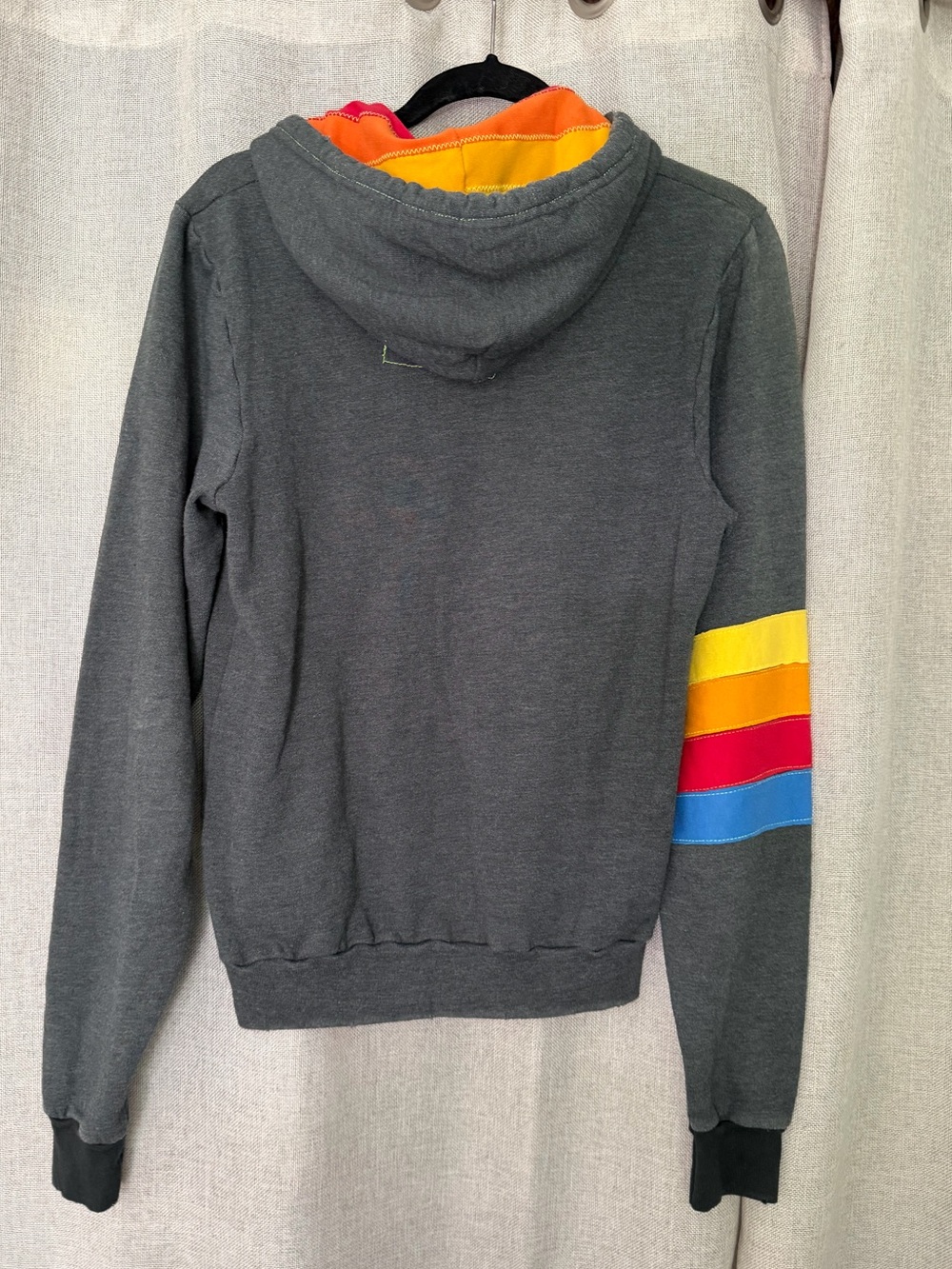 Aviator Nation Rainbow Zip Hoodie - Picture 2 of 6